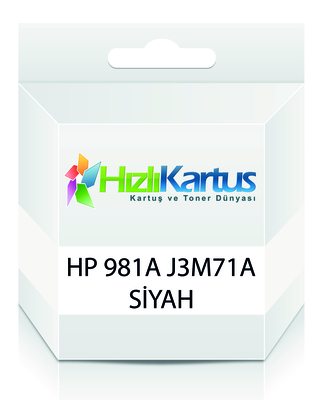 HP J3M71A (981A) Black Compatible Cartridge - PageWide 556dn / MFP586z - HP