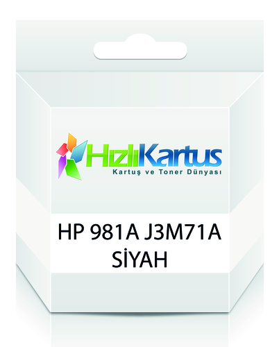 HP J3M71A (981A) Siyah Muadil Kartuş - PageWide 556dn / MFP586z (T16675)