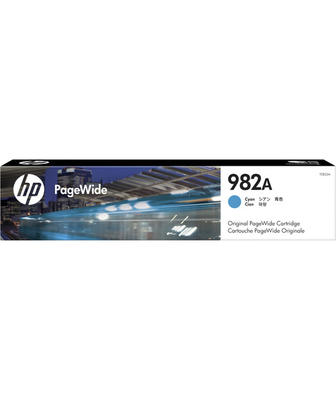 HP - HP T0B23A (982A) Cyan Original Cartridge - PageWide Color 765 
