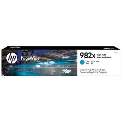 HP - HP T0B27A (982X) Cyan High Capacity Original Cartridge - PageWide Color 765