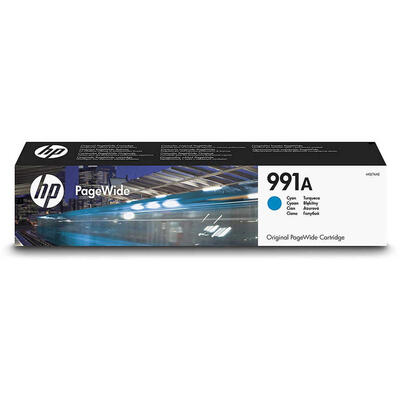 HP M0J74AE (991A) Cyan Original Cartridge - PageWide Pro 750dw / MFP 772dn - HP