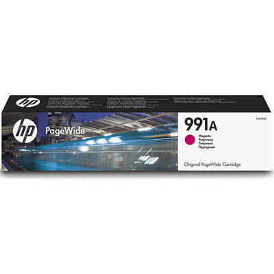HP - HP M0J78AE (991A) Magenta Original Cartridge - PageWide Pro 750dw / MFP 772dn