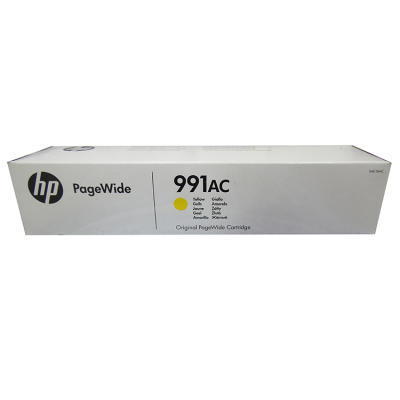 HP - HP X4D16AC (991AC) Yellow Original Cartridge - PageWide Pro 750dw / MFP 772dn