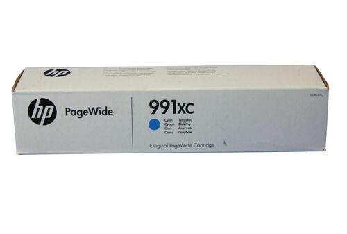 HP M0K06XC (991XC) Cyan Original Cartridge - PageWide Pro 750dw / MFP 772dn 