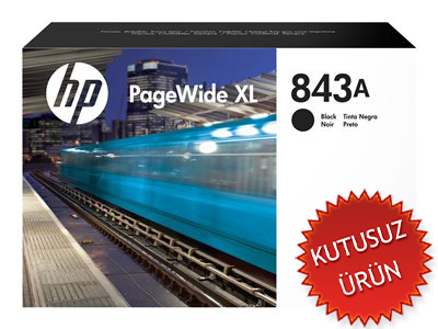 HP - HP C1Q57A (843A) Siyah Orjinal Kartuş - Pagewide XL4100 (U)