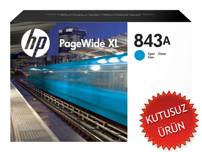 HP - HP C1Q58A (843A) Mavi Orjinal Kartuş - Pagewide XL4100 (U)
