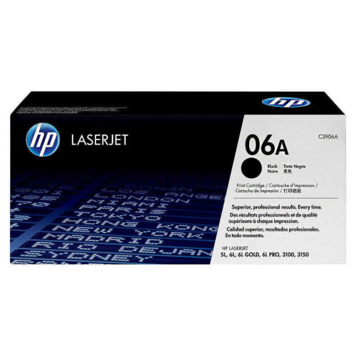 HP C3906A (06A) Siyah Orjinal Toner - 2