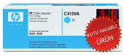 HP - HP C4150A Mavi Orjinal Toner - LaserJet 8500 (C) (T16595)