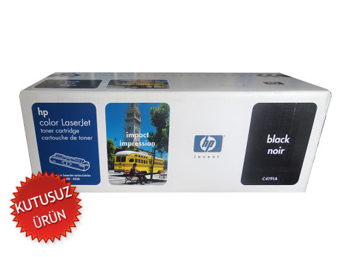 HP C4191A Siyah Orjinal Toner - LaserJet 4500 / 4550 (U) (T8104)