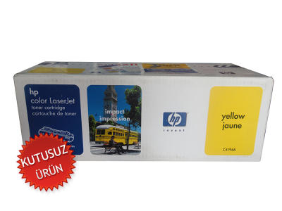 HP - HP C4194A Yellow Original Toner - LaserJet 4500 / 4550 (Without Box)