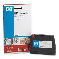 HP - HP C4436A Travan 14 GB Data Cartridge 158m, 8mm