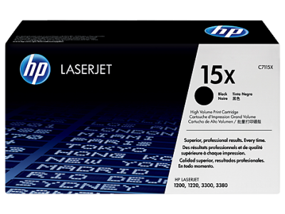HP C7115X (15X) Black Original Toner - Laserjet 1200 / 1220 - 1