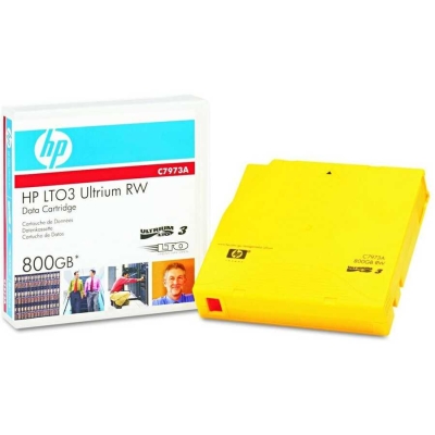 HP C7973A LTO3 Ultrium RW Data Kartuş 400 / 800 GB (Kullanılmış Ürün) - HP