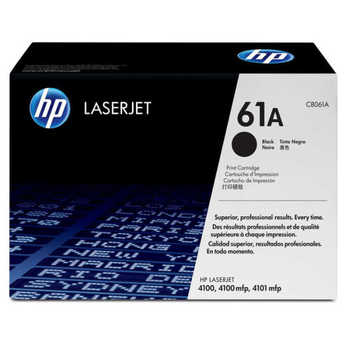 HP C8061A (61A) Siyah Orjinal Toner - Laserjet 410 - 4