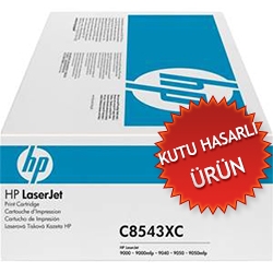 HP - HP C8543XC (43X) Siyah Orjinal Toner - LaserJet 9000 (C) (T5074)