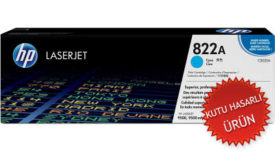 HP - HP C8551A (822A) Mavi Orjinal Toner - Laserjet 9500 (C) (T8578)