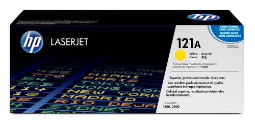 HP C9702A (121A) Sarı Orjinal Toner - LaserJet 1500 - 1