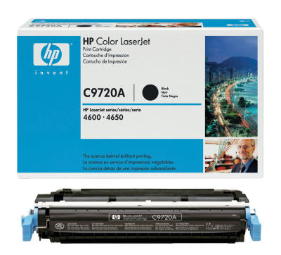 HP - HP C9720A (641A) Black Original Toner - LaserJet 4600 (B)