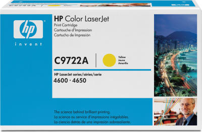 HP - HP C9722A (641A) Yellow Original Toner - LaserJet 4600 (B)