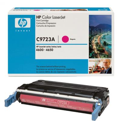 HP - HP C9723A (641A) Magenta Original Toner - LaserJet 4600 (B)