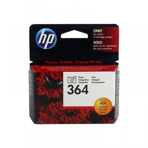 HP CB317E (364) Photo Black Original Cartridge - C5380 / C6380 