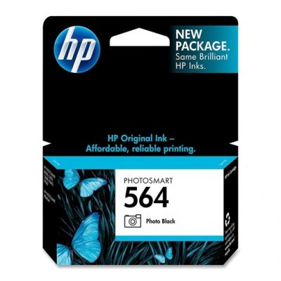 HP CB317W (564) Photo Black Original Cartridge - Deskjet 3070A 