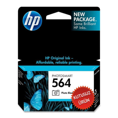 HP - HP CB317W (564) Photo Black Original Cartridge - Deskjet 3070A (Wıthout Box)