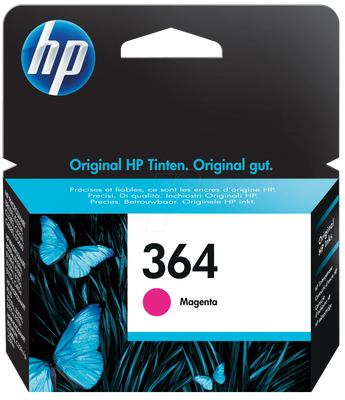 HP - HP CB319EE (364) Magenta Original Cartridge - C5380 / C6380