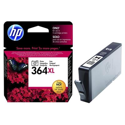 HP - HP CB322EE (364XL) Black Original Photo Cartridge High Capacity - C5380 / C6380