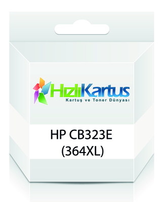 HP - HP CB323E (364XL) Mavi Muadil Kartuş - C5380 / C6380