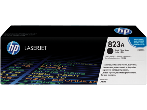 HP CB380A (823A) Black Original Toner - Laserjet CP6015