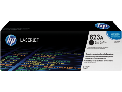 HP - HP CB380A (823A) Siyah Orjinal Toner - Laserjet CP6015 (T6765)