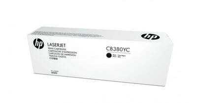 HP - HP CB380YC (823A) Siyah Orjinal Toner - Laserjet CP6015 (T3987)