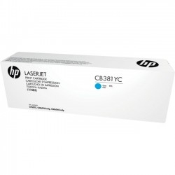 HP - HP CB381YC (824A) Mavi Orjinal Toner - Laserjet CP6015 (T4714)