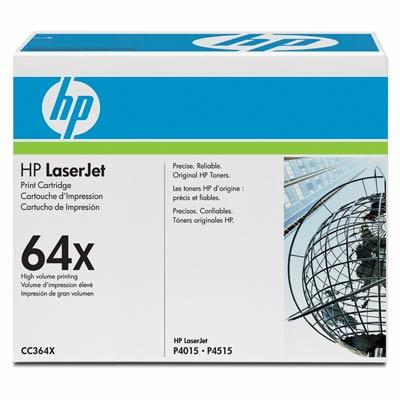 HP - HP CC364X (64X) Black Original Toner - LaserJet P4015 (B)