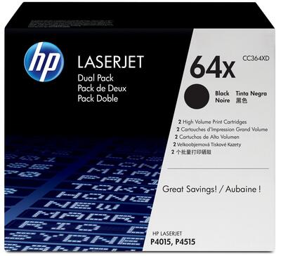 HP CC364XD (64XD) İkili Paket Siyah Orjinal Toner - LaserJet P4015 (T12887) - HP