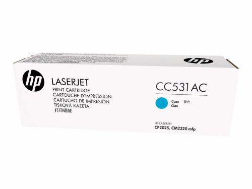 HP CC531AC (304A) Cyan Original Toner - LaserJet CP2025n