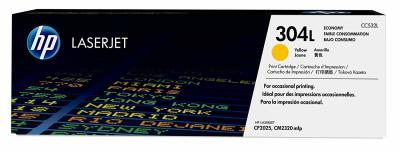 HP CC532L (304L) Yellow Original Echonomic Toner - LaserJet CP2025n - HP