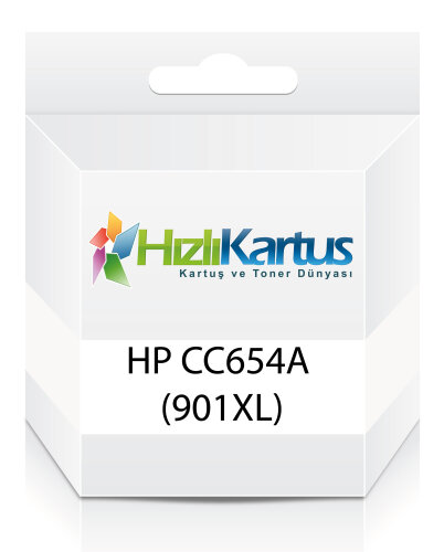 HP CC654A (901XL) Siyah Muadil Kartuş - J4580 / J4680 - 1