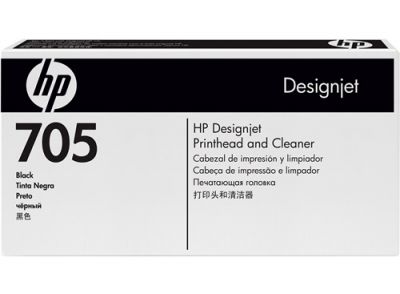 HP CD953A (705) Black Original Prınthead And Cleaner - DesignJet 5100