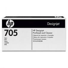 HP - HP CD954A (705) Cyan Original Printhead And Cleaner - DesignJet 5100 