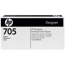 HP - HP CD955A (705) Magenta Original Printhead And Cleaner - DesignJet 5100