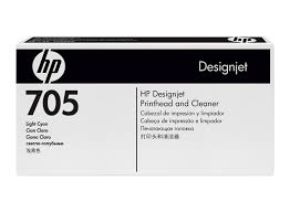 HP CD957A (705) Lıght Cyan Original Printhead And Cleaner - DesignJet 5100 