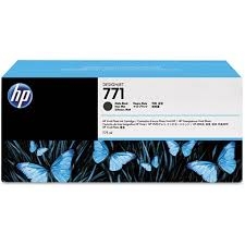 HP - HP CE037A (771) Matte Black Plotter Cartridge - DesignJet Z6200