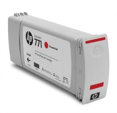 HP CE038A (771) Chromatic Red Plotter Cartridge - DesignJet Z6200 (Wıthout Box)