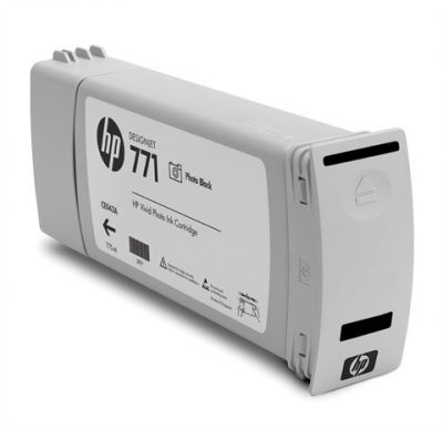 HP CE043A (771) Photo Black Plotter Cartridge - DesignJet Z6200 (Wıthout Box)