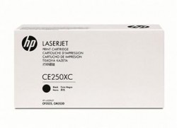 HP - HP CE250XC (504X) Siyah Orjinal Toner Yüksek Kapasite - CP3525 / CM3530 (T3150)