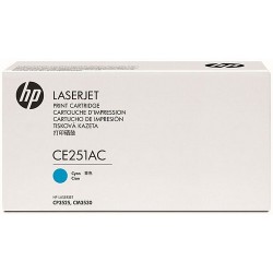 HP CE251AC (504A) Mavi Orjinal Toner - CP3525 / CM3530 (T5308) - HP