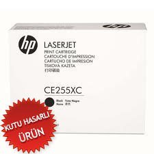 HP - HP CE255XC (55X) Black Original Toner (Special Contract Product) - Laserjet P3015 (Damaged Box)