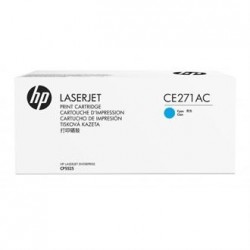 HP CE271AC (650A) Mavi Orjinal Toner - CP5525dn (T3502)A - HP